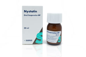 nystatin suspension swish and swallow